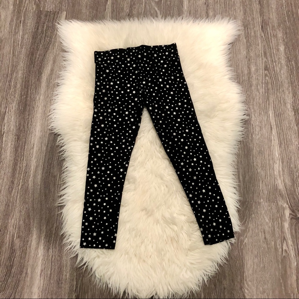 🌿HP🌿 TJX Sparkle Star Print Girls Leggings NWOT
